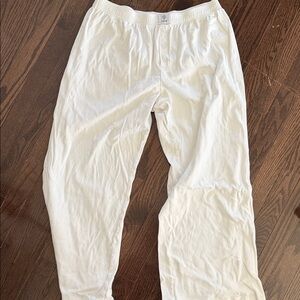 Parke vday white pointelle Pants